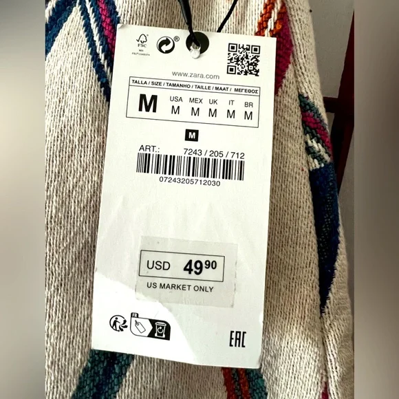 ZARA  Oversized Bag - Picture 3 of 7